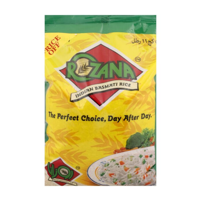 Rozana Ind Basmati Rice S/P - Image 1