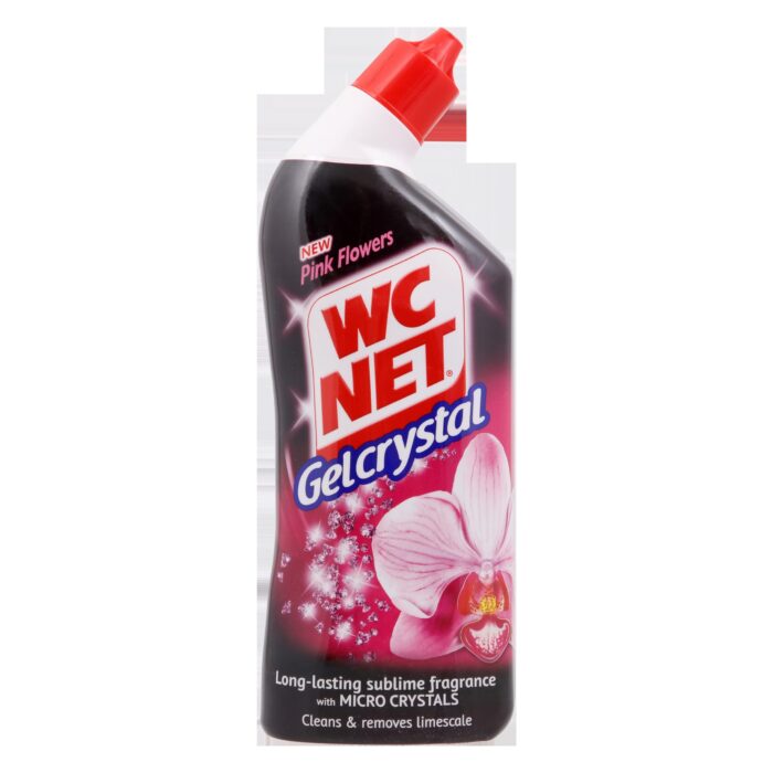 Wc Net Int/Gl Pink Flowers - Image 1
