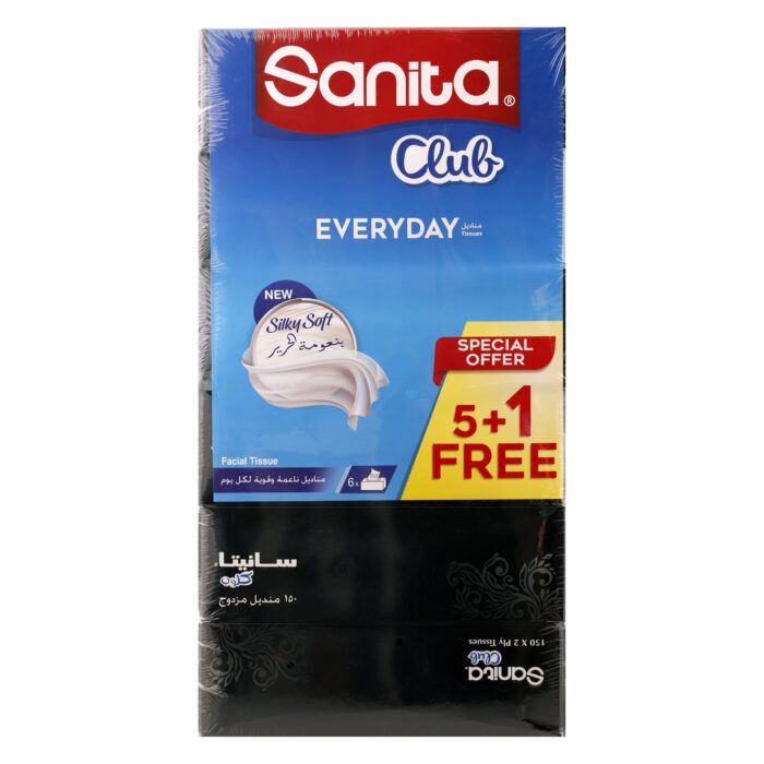 Sanita Club P/Facial Tissu - Image 1